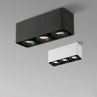 Solara Projecteur Encastré Jumeau LED Angulaire Minimaliste