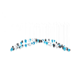 Glacier Customize Chandelier-Neutral Decor