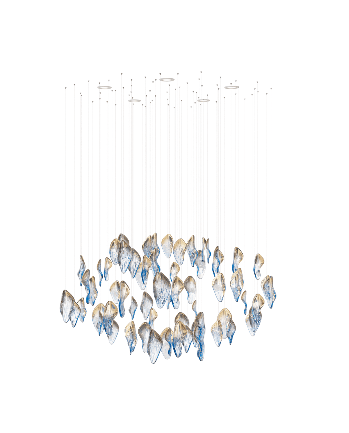 Glacier Customize Chandelier-Neutral Decor