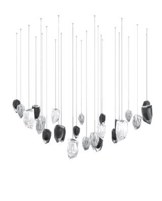 Glacier Customize Chandelier-Neutral Decor