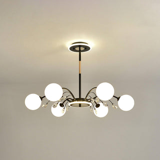 Lustra Suspension en Verre Goutte de Pluie