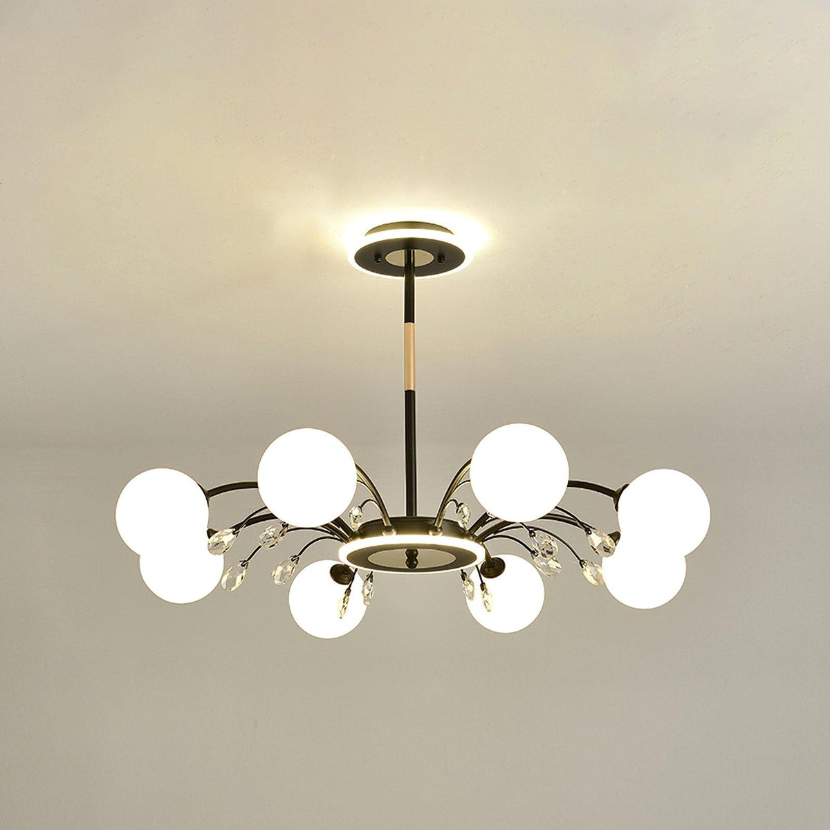 Loraya Suspension en Verre Goutte de Pluie
