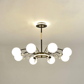 Lustra Suspension en Verre Goutte de Pluie