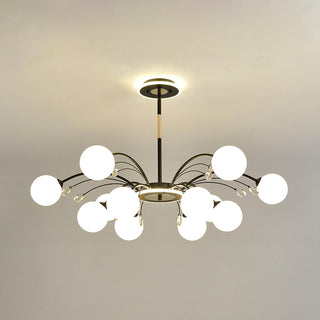 Lustra Suspension en Verre Goutte de Pluie