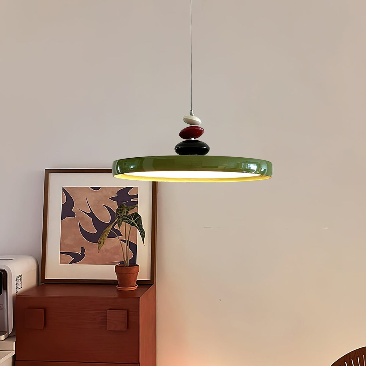 Pendant Lamp Metal and Round Shade Decorative Modern-Neutral Decor