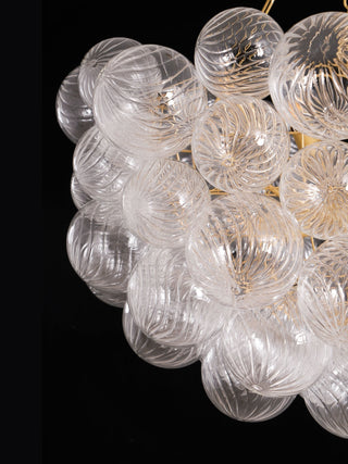 Aurora Lustre Moderne en Verre Boule Bulle