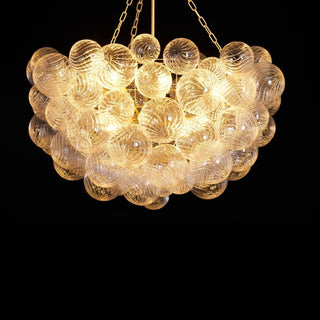 Aurora Lustre Moderne en Verre Boule Bulle