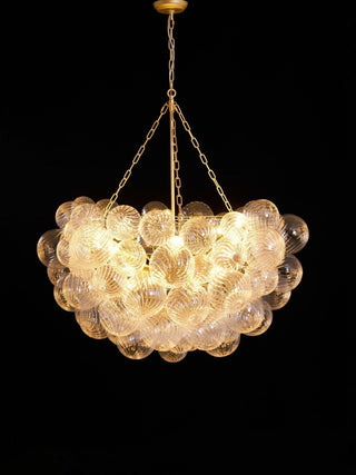 Aurora Lustre Moderne en Verre Boule Bulle