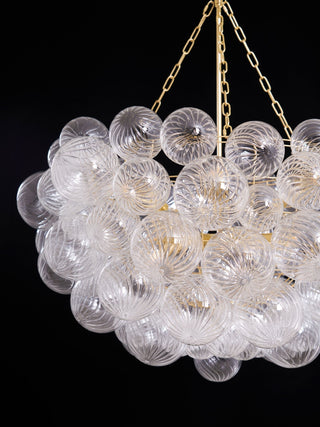 Aurora Lustre Moderne en Verre Boule Bulle