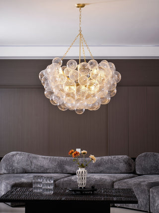 Aurora Lustre Moderne en Verre Boule Bulle