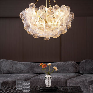 Aurora Lustre Moderne en Verre Boule Bulle