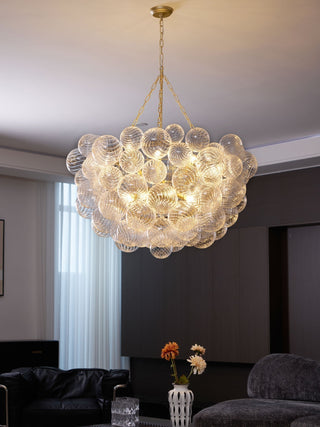Aurora Lustre Moderne en Verre Boule Bulle