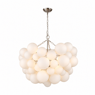 Glass Ball Bubble Chandelier-Neutral Decor