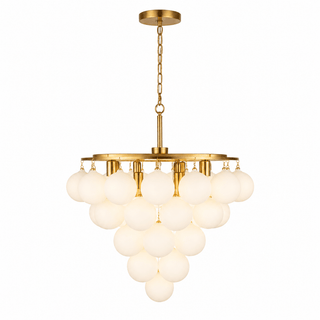 Glass Ball Bubble Chandelier-Neutral Decor