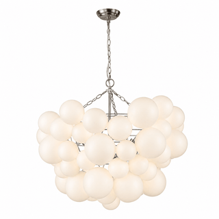 Glass Ball Bubble Chandelier-Neutral Decor