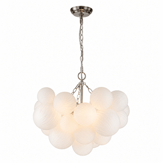 Glass Ball Bubble Chandelier-Neutral Decor
