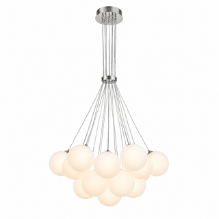 Glass Ball Bubble Chandelier-Neutral Decor