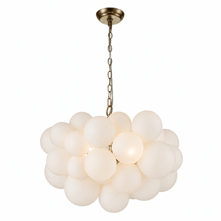 Glass Ball Bubble Chandelier-Neutral Decor