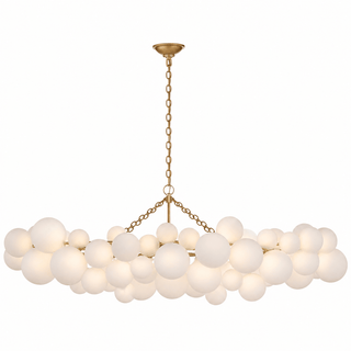 Glass Ball Bubble Chandelier-Neutral Decor