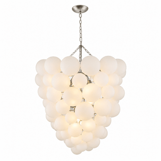 Glass Ball Bubble Chandelier-Neutral Decor