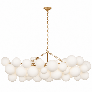 Glass Ball Bubble Chandelier-Neutral Decor