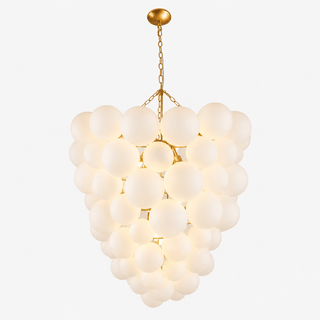 Glass Ball Bubble Chandelier-Neutral Decor