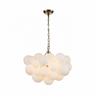 Glass Ball Bubble Chandelier-Neutral Decor