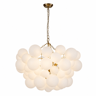 Glass Ball Bubble Chandelier-Neutral Decor