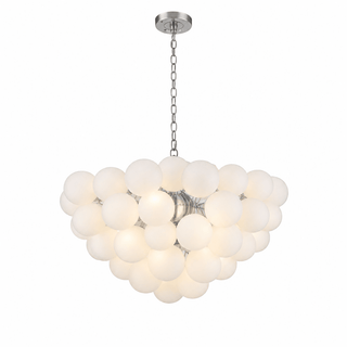 Glass Ball Bubble Chandelier-Neutral Decor