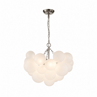 Glass Ball Bubble Chandelier-Neutral Decor