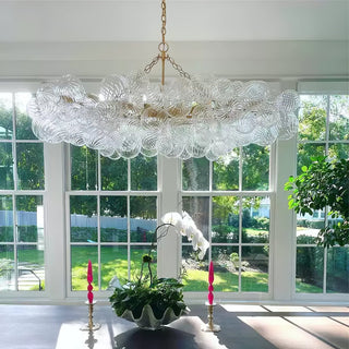 Aurora Lustre Moderne en Verre Boule Bulle
