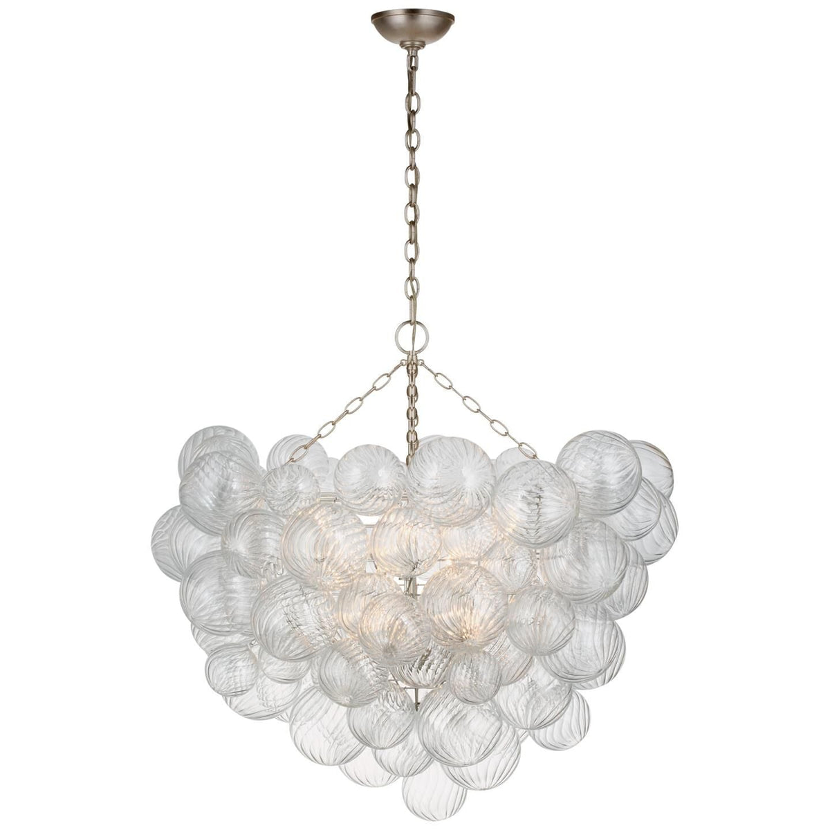Edriana Lustre Moderne en Verre Boule Bulle