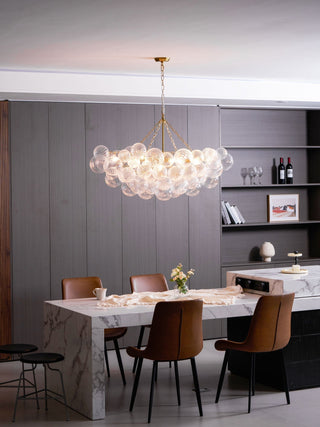 Aurora Lustre Moderne en Verre Boule Bulle