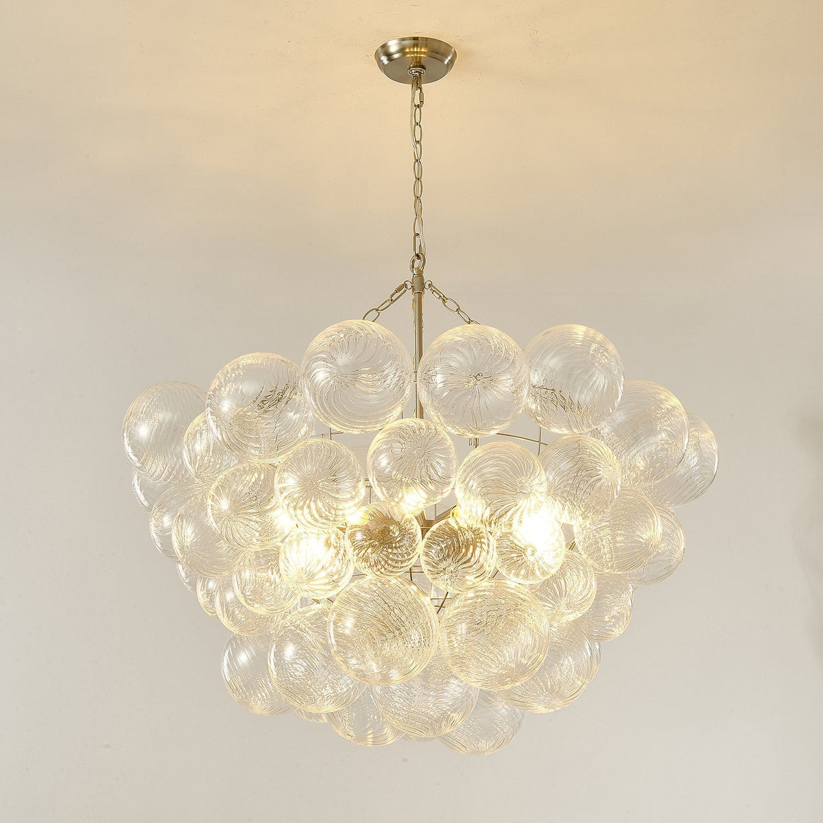 Ben Lustre Boule en Verre Bulle Moderne