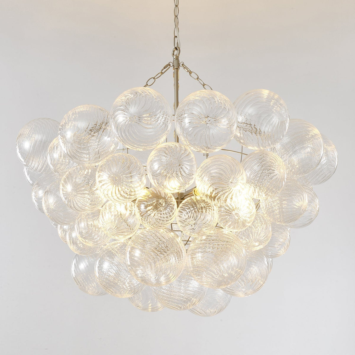 Ben Lustre Boule en Verre Bulle Moderne