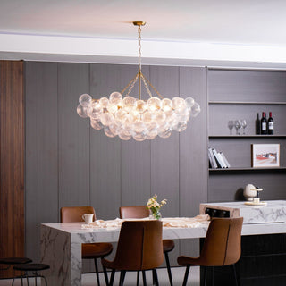 Ben Lustre Boule en Verre Bulle Moderne
