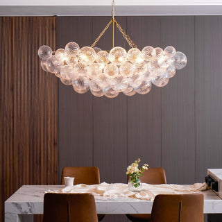 Aurora Lustre Moderne en Verre Boule Bulle