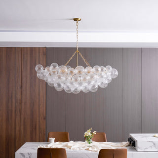 Aurora Lustre Moderne en Verre Boule Bulle