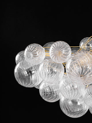 Ben Lustre Boule en Verre Bulle Moderne