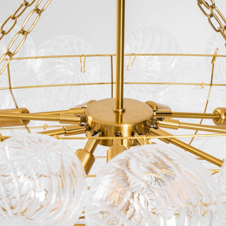 Aurora Lustre Moderne en Verre Boule Bulle