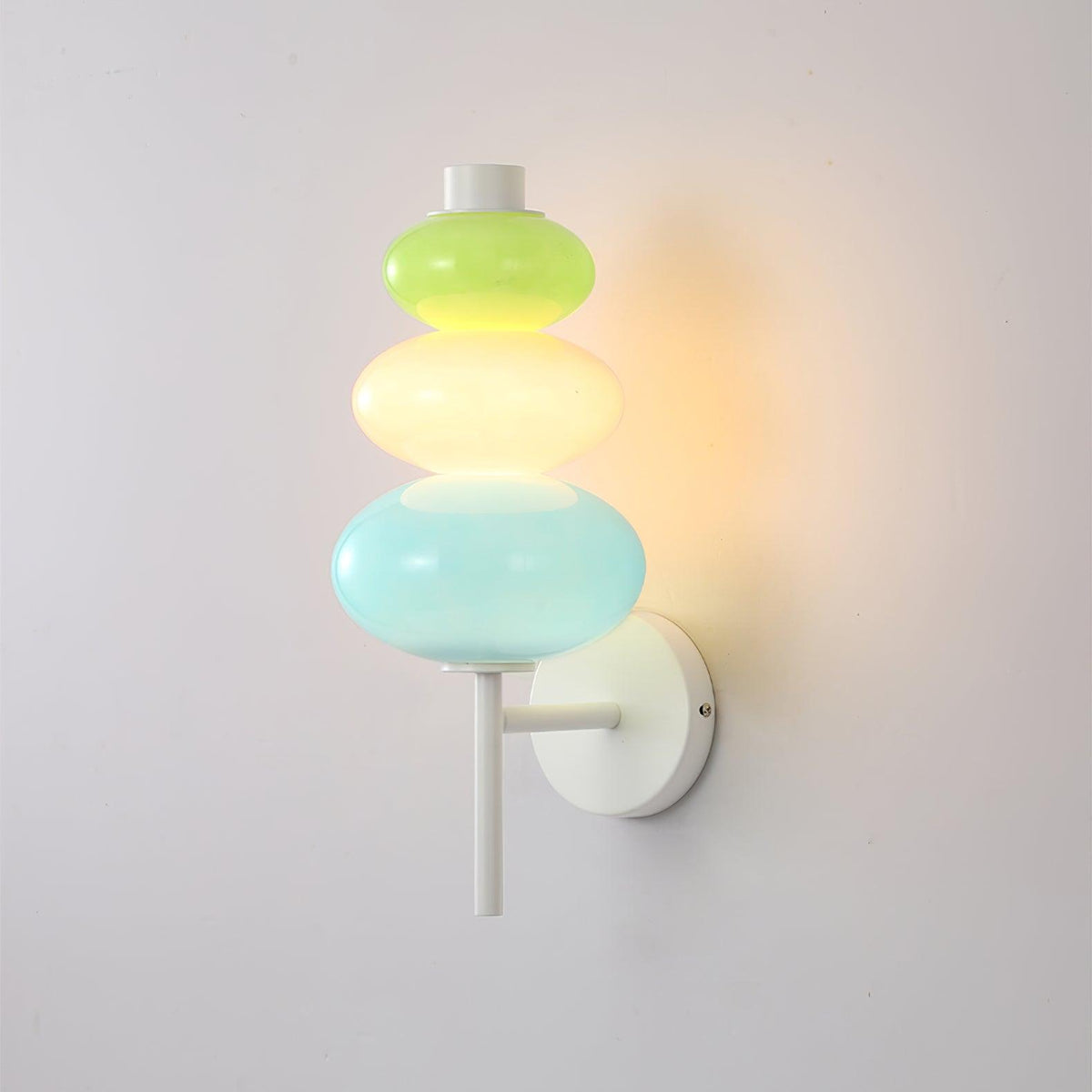 Pebble Applique Murale Moderne en Verre