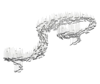 Aetherial Lustre Feuille en Verre