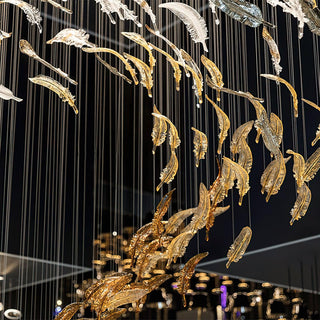Aetherial Lustre Feuille en Verre