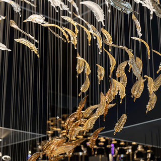 Aetherial Lustre Feuille en Verre
