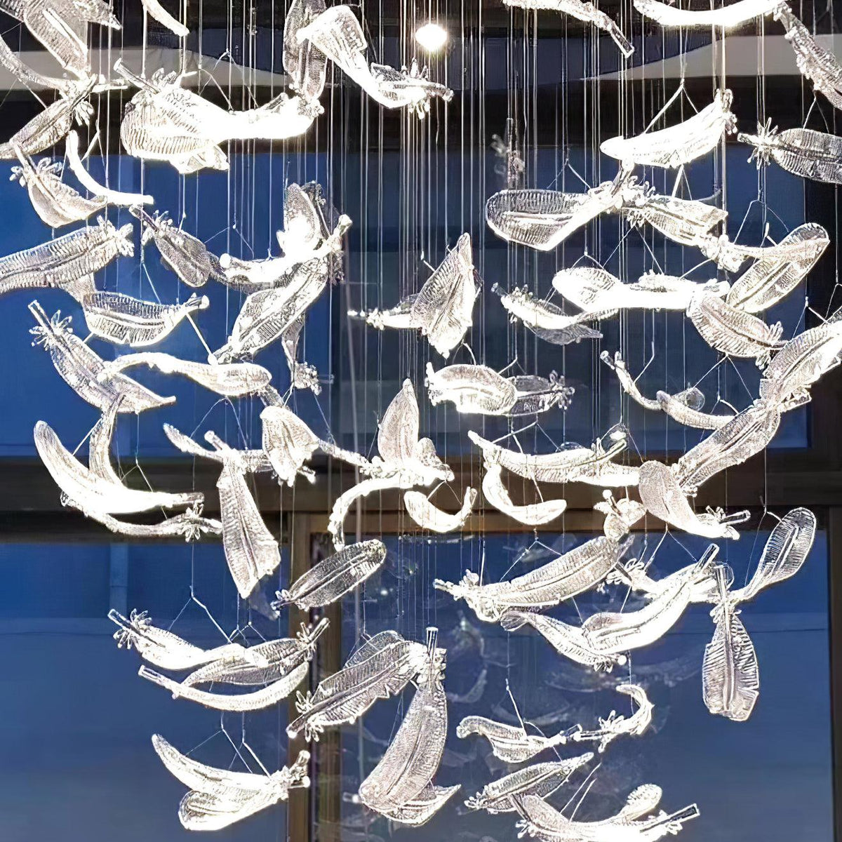 Aetherial Lustre Feuille en Verre