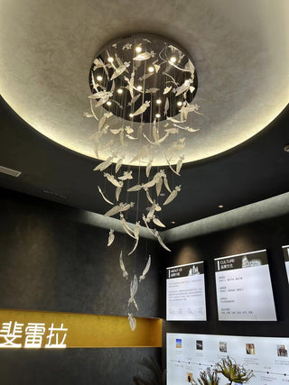 Aetherial Lustre Feuille en Verre