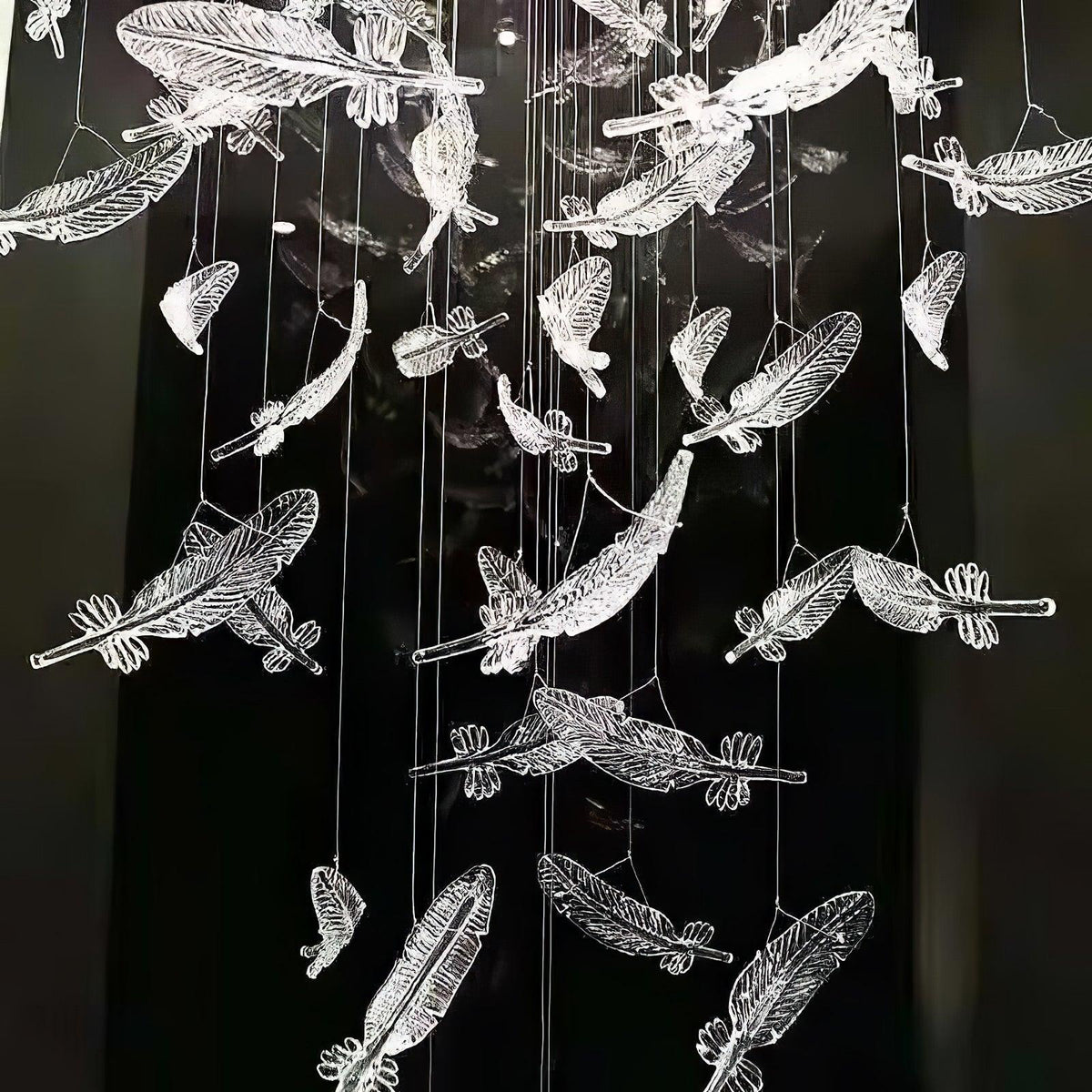 Aetherial Lustre Feuille en Verre