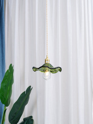 Daphne Suspension Fleur en Verre Moderne