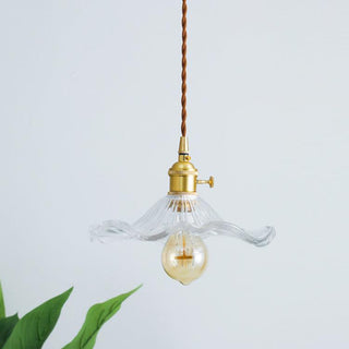 Daphne Suspension Fleur en Verre Moderne