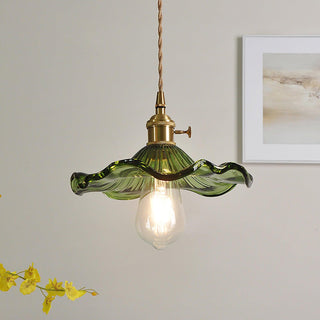 Daphne Suspension Fleur en Verre Moderne